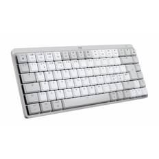 Logitech MX Mechanical Mini för Mac Minimalistiskt trådlöst upplyst tangentbord PALE GREY - Nordic