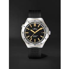 Fortis - Marinemaster M-44 44mm Automatic Recycled Stainless Steel, 18-Karat Gold and Rubber Watch, Ref. F8120015 - Men - Black