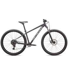 Specialized Rockhopper Sport - 2025 - SATIN BLACK LIQUID METAL / WHITE - M 27.5"