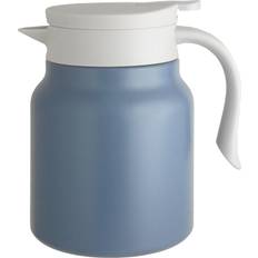 Living WELF Tabletop Pot 1L with Tea Strainer 2WAY Blue 411163