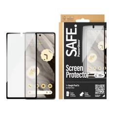 BULK - SAFE by PanzerGlass® Google Pixel 7A 2-in-1 Pack - Skærmbeskyttelse & Cover - Gennemsigtig / Sort Kant