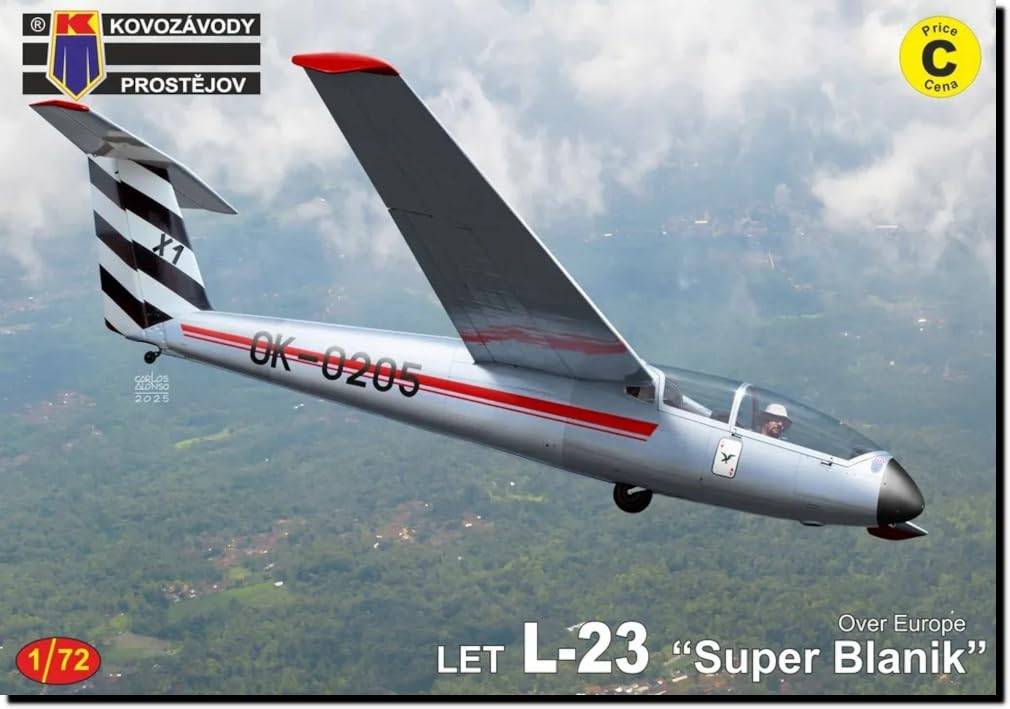 KP Models LET Superblanik European Aircraft Plastic Model Kit KPM0487 1/72 L-23 (Airplane)