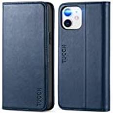 TUCCH Case for iPhone 12 Pro, iPhone 12 Case, iPhone 12 Pro Wallet Case with [Credit Card Holder Shockproof TPU Case] Display Stand PU Flip Case Compatible with iPhone 12 Pro/12(6.1)