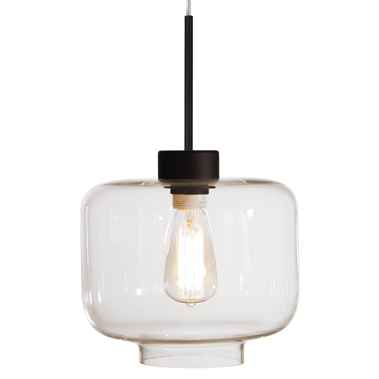 Globen Lighting Ritz taklampa klar/svart