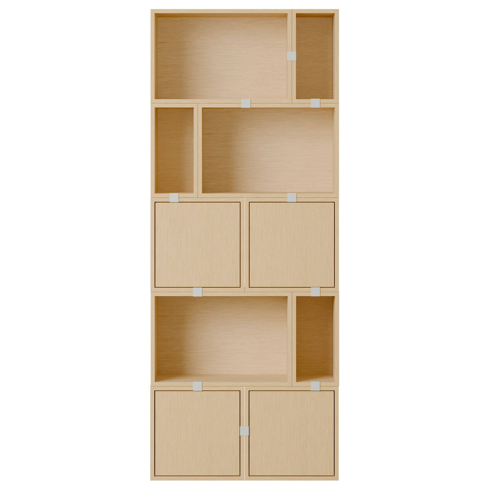 Muuto - Stacked Configuration 8 Bokhylla - Ek