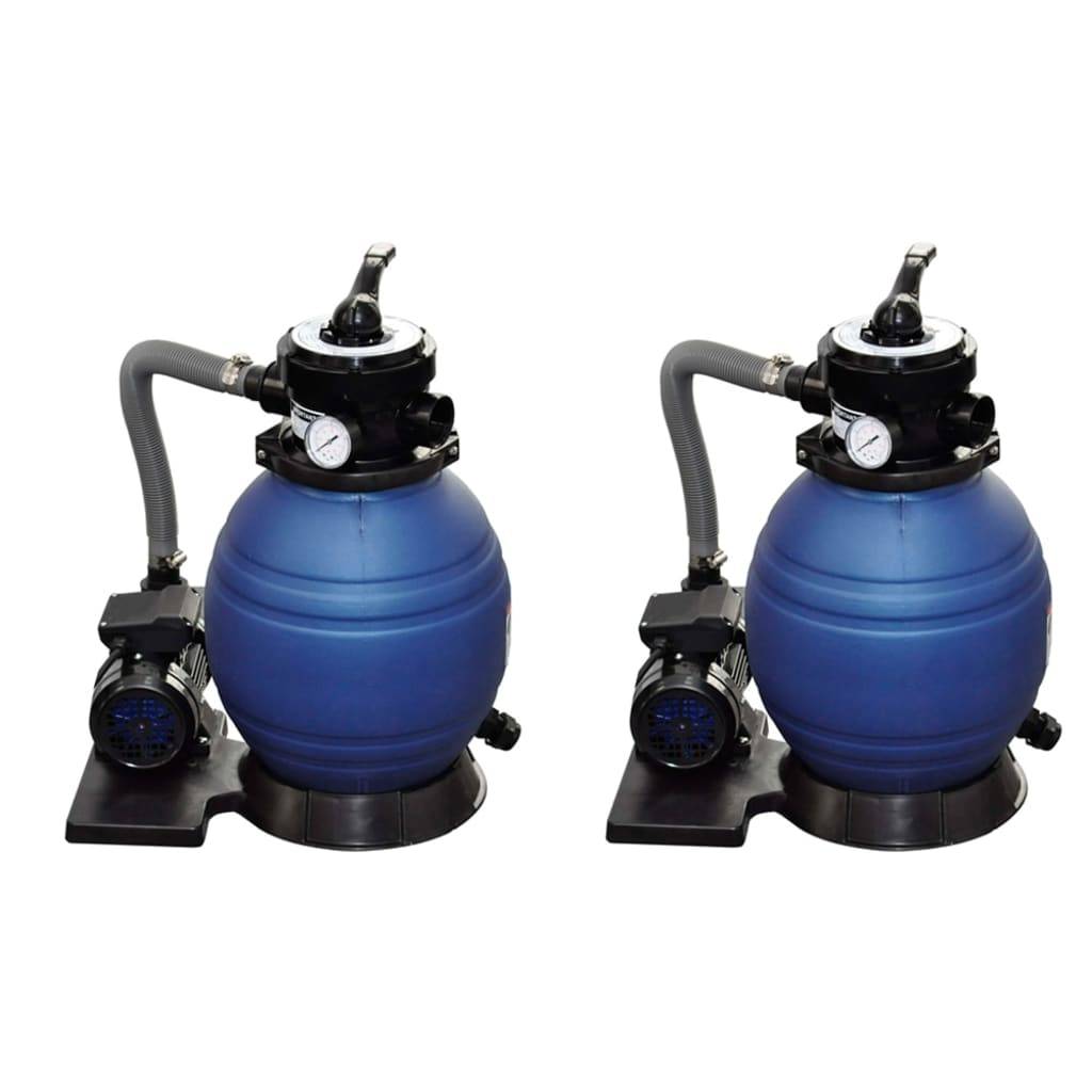 Sandfilterpumpe 400 W 11000 L/T - 2