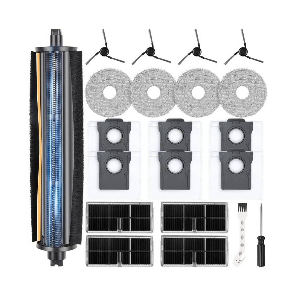 TriCut Brush Accessory for L10s Ultra Gen 3/L50 Ultra AE/L40 Ultra Dust Bags Side Brush Mop Pad Filter Main Brush