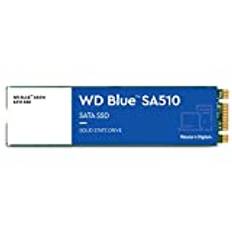 WD Blue SA510 SATA SSD 500 GB M.2 2280 (Lesen bis 560 MB/s, Schreiben bis 510 MB/s, Upgrade für PC/Laptop, dreimonatiges Probeabo von Dropbox Professional, Western Digital SSD Dashboard)