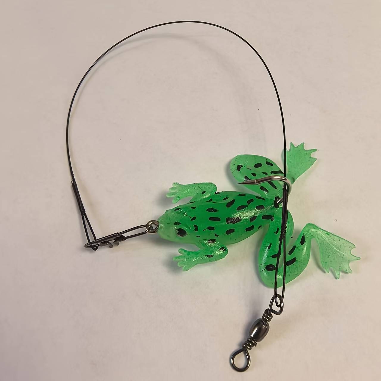 10pcs 4g Lure Fake Bait With Steel Wire Leader Anti-hanging Bottom Killer Floating Soft Bait