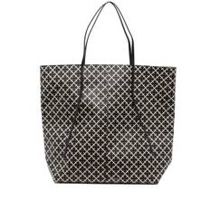 By Malene Birger - Abigail mönstrad totebag - dam - pvc - one size - Svart