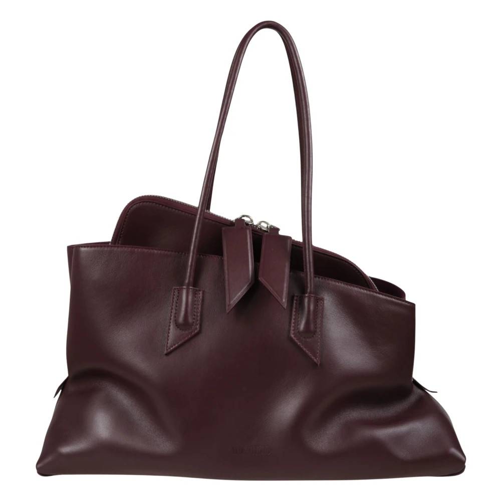 The Attico La Passeggiata Medium Top Handle - Tasker - Dame - Brun - ONE SIZE - Læder