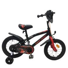 Super Gt Barncykel 14 Tum Röd Barncyklar 213847 design justeras ram