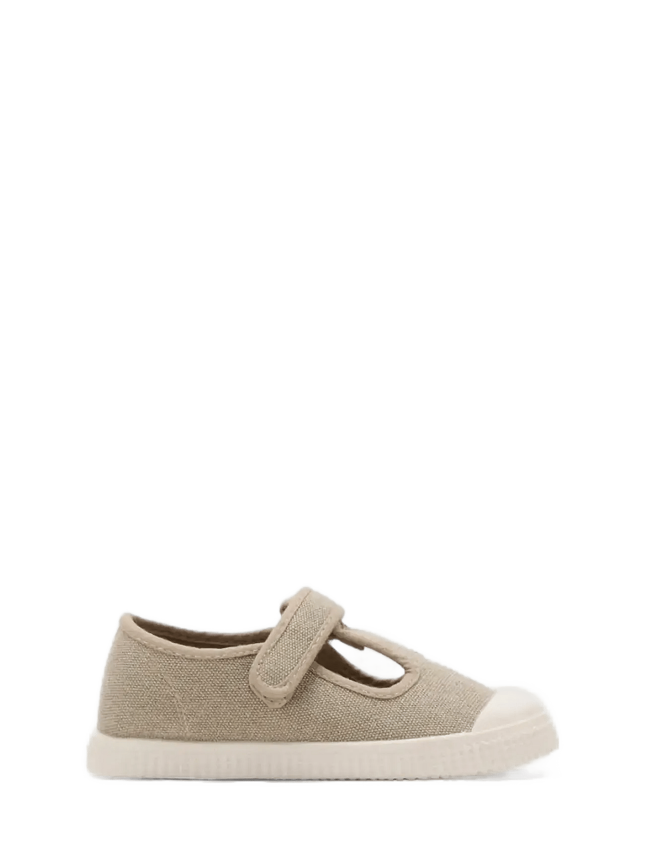 MANGO Velcro Fastening Straps Sneakers | Beige | 26
