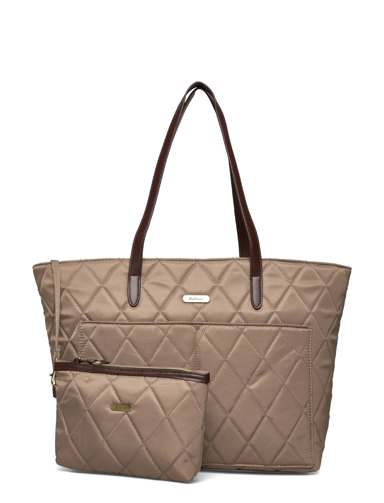 Barbour Barbour Quilted Tote Bag - Beige - ONE SIZE