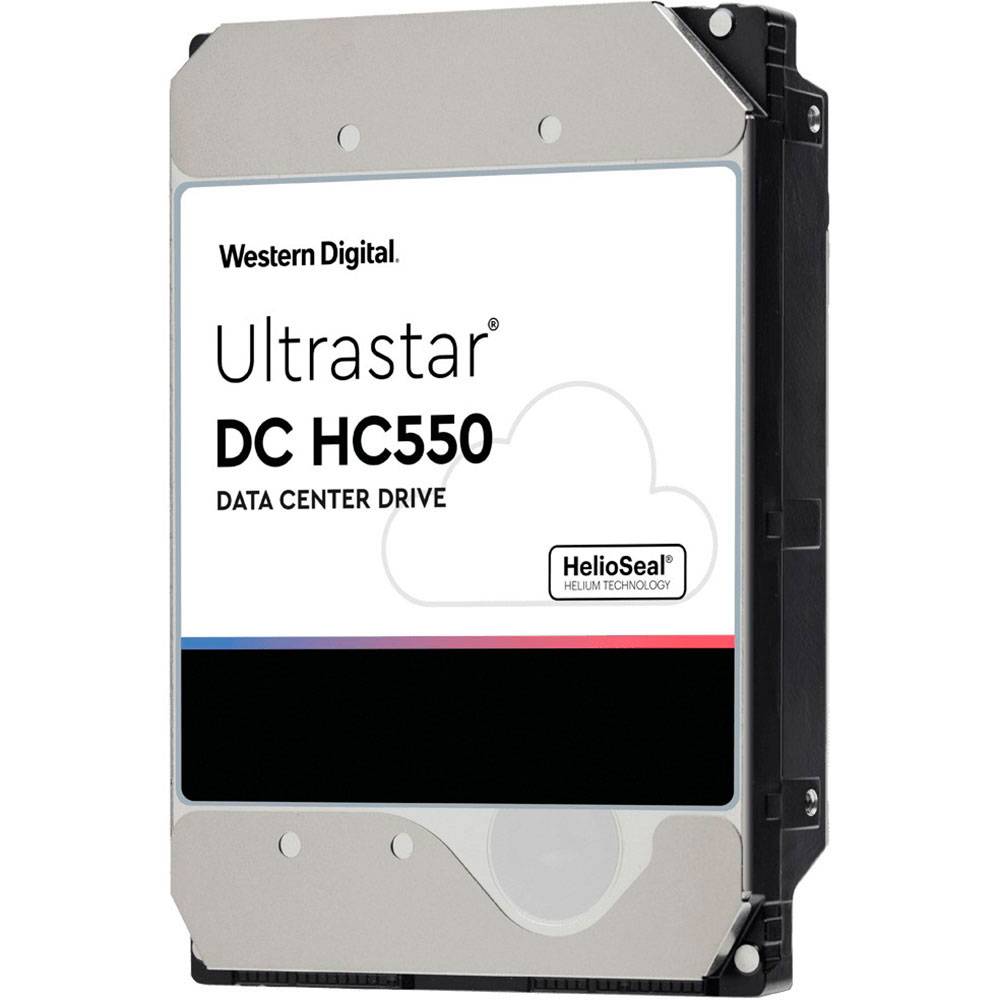 WD 16TB Ultrastar HC550 WUH721816ALE6L4 HDD - 7200RPM -3,5tm