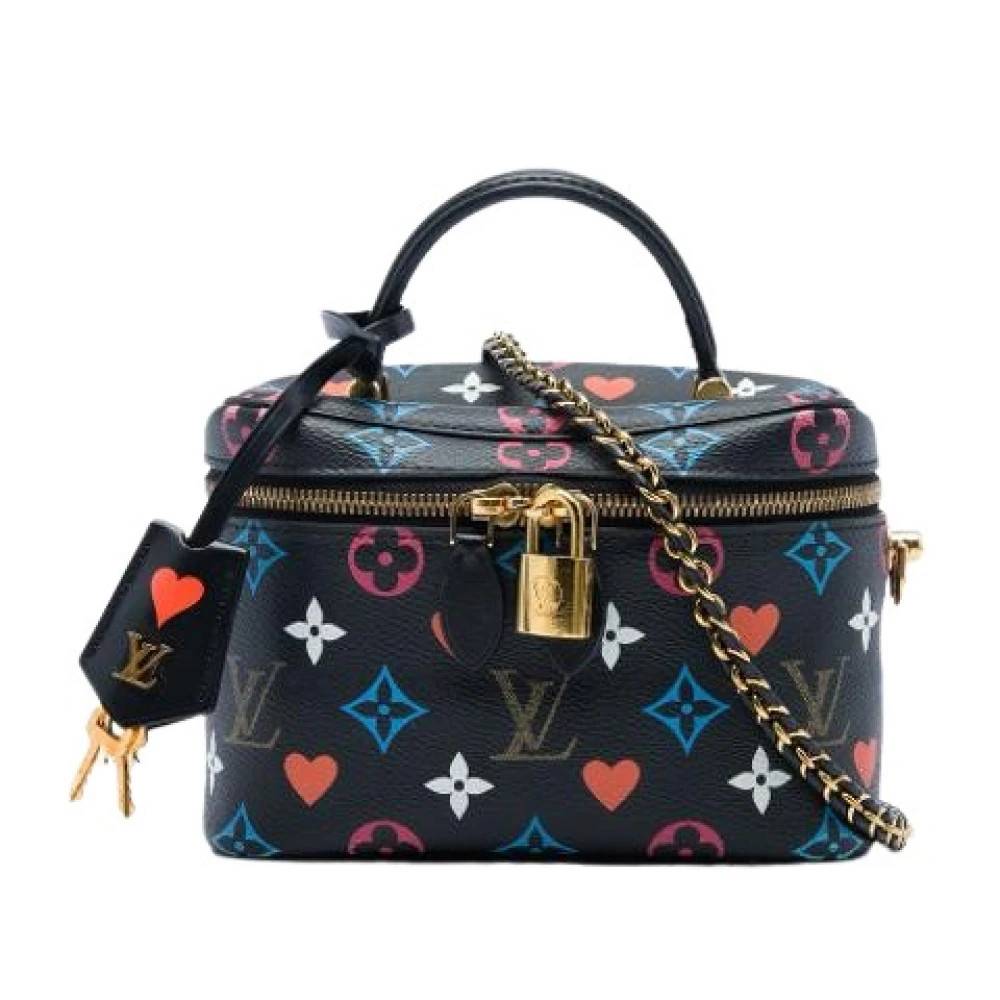 Louis Vuitton Vintage Pre-owned Vanity Bag - Vintage - Dame - Sort - ONE SIZE - Læder