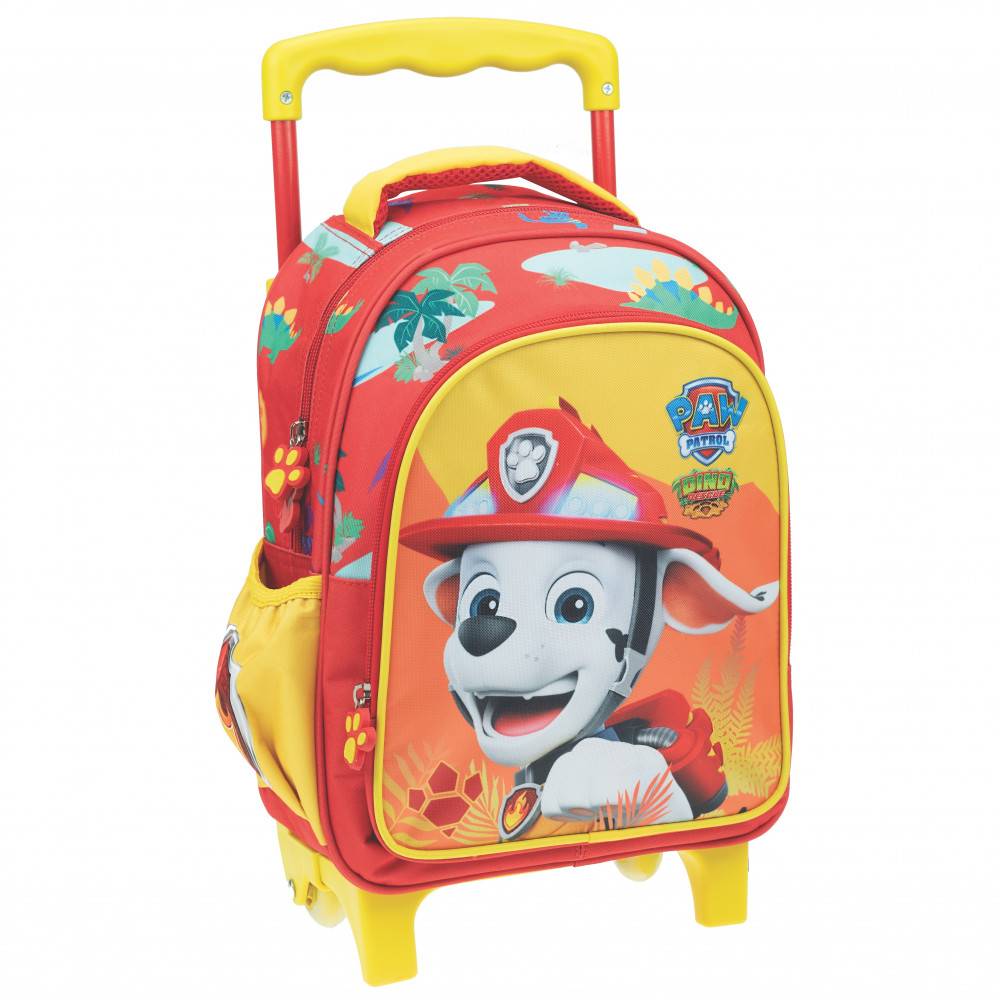 Paw Patrol Dino Rescue rullande förskoleryggsäck, 30 cm