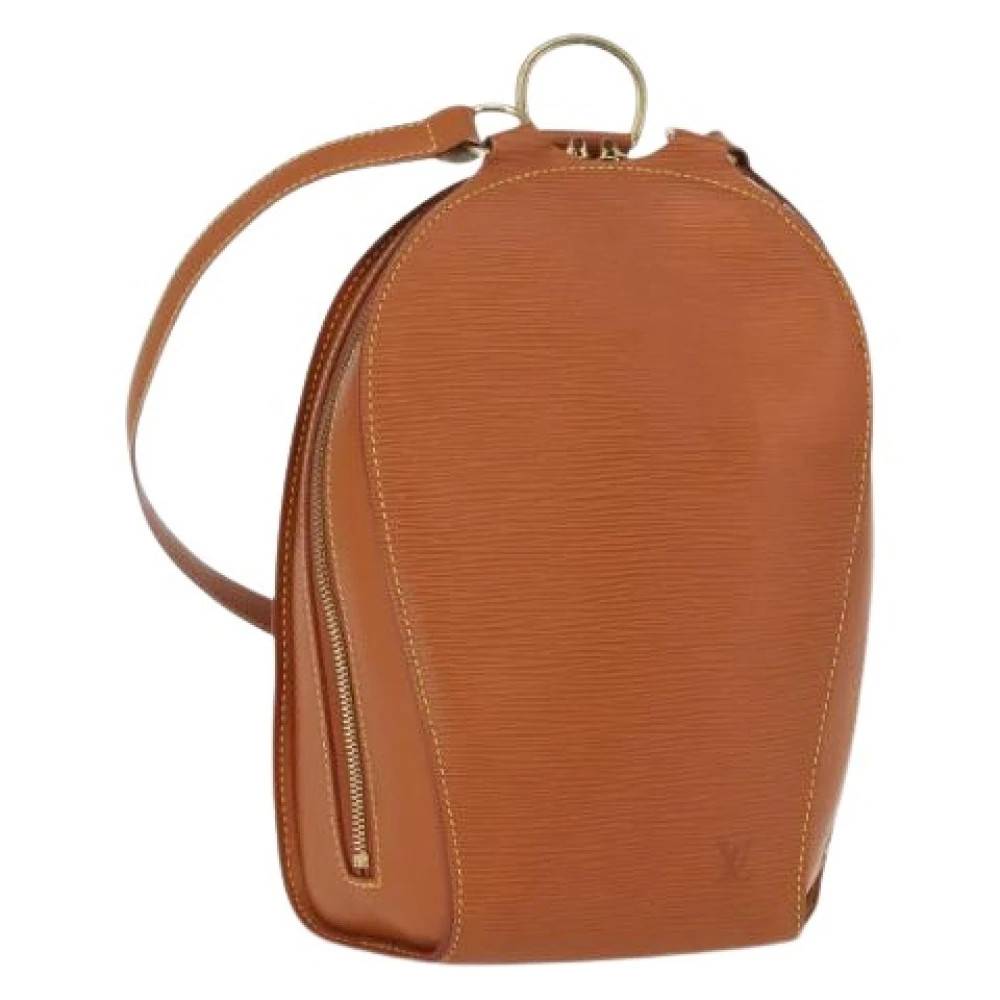 Louis Vuitton Vintage Pre-owned Vintage Rygsæk - Vintage - Dame - Brun - ONE SIZE - Uld