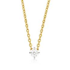 Blomdahl Halsband Tiffany CZ White 5 mm 33‑2304‑0530