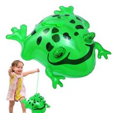 Uppblåsbar, grodleksak | Ljusande uppblåsbar Turtle Toy - Tecknad djungeldjurleksak, roliga barnfester, grodafestdekoration