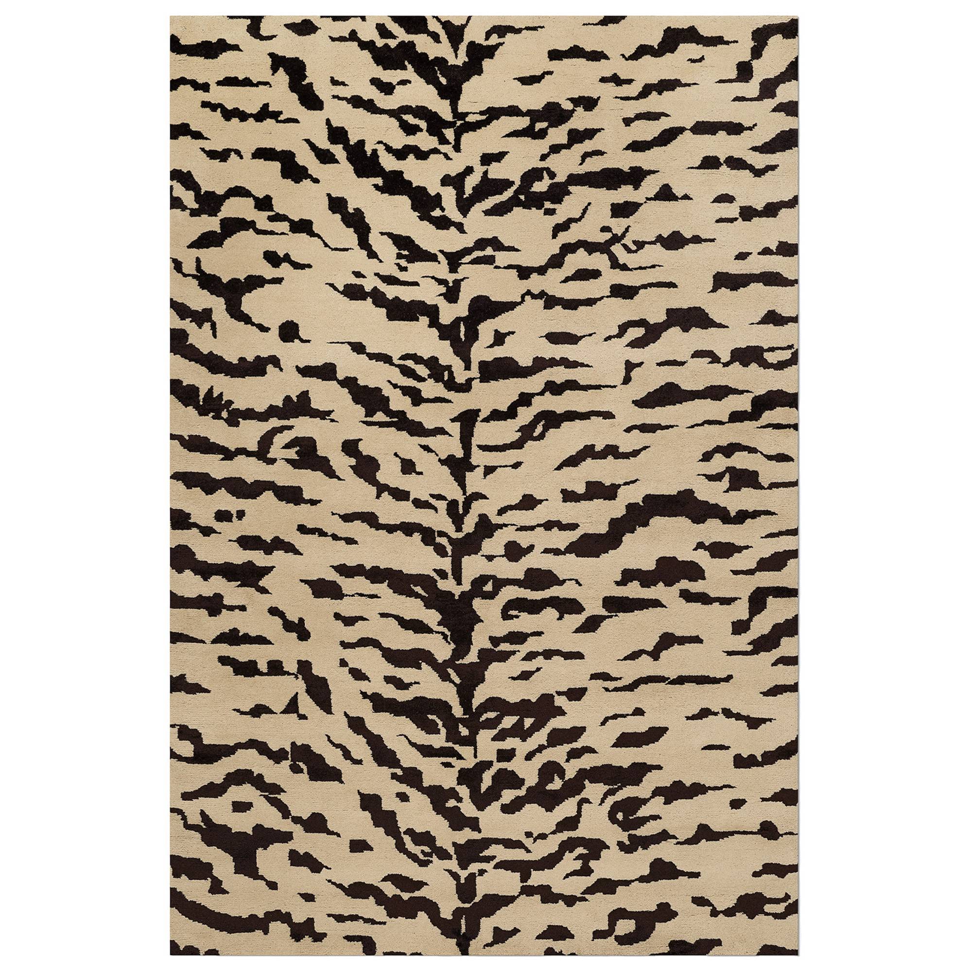 Nordic Knots - Jessie Andrews Tigris Beige/Brown Sample