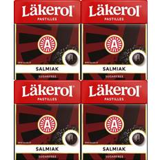 Läkerol - Läkerol Salmiak, 4 pakker, 4 x 25g