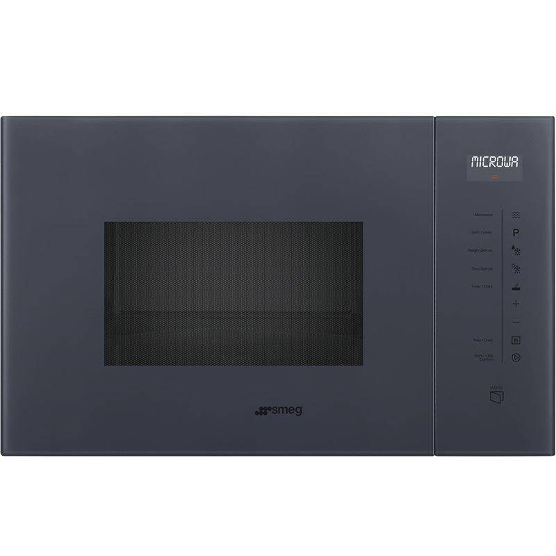 Mikrovågsugn Smeg FMI125G med Grill Neptune Grey