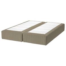 IKEA - SKÅRER boxmadras, fast/mørkbeige, 160x200 cm