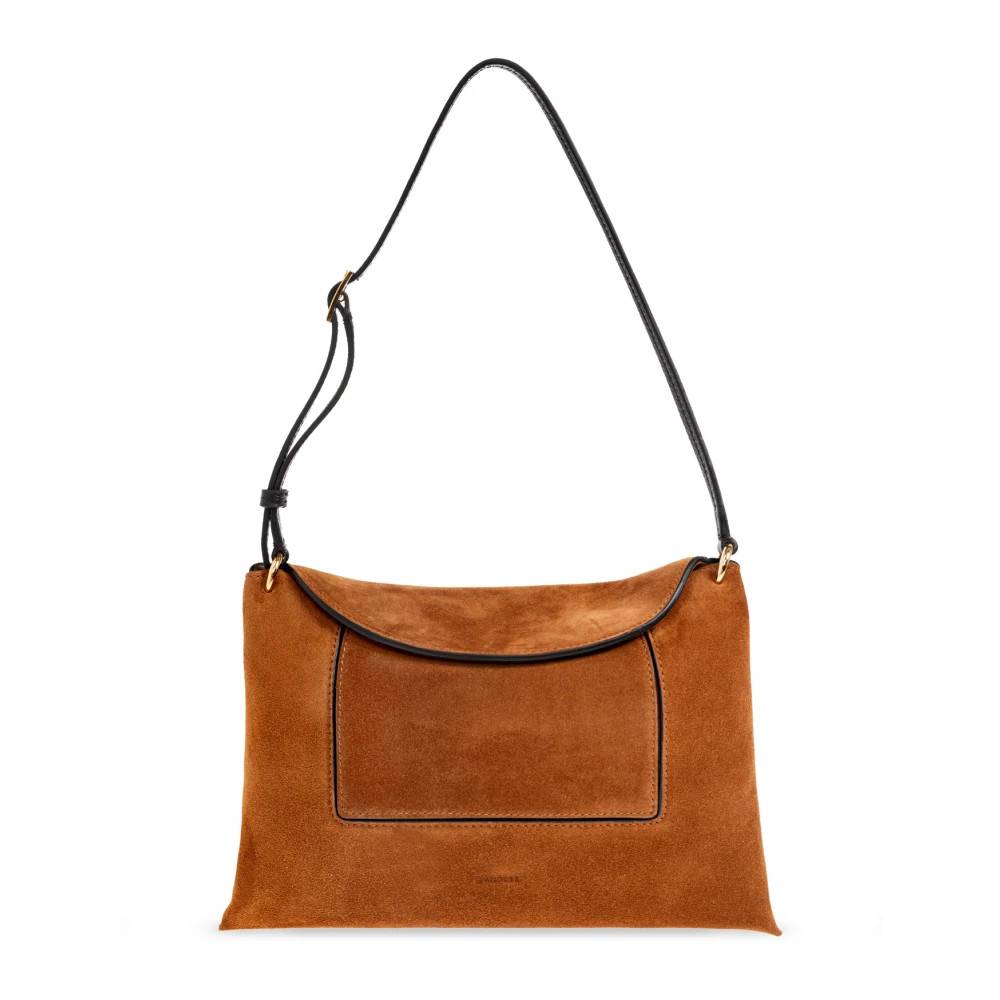 Wandler Penelope Slouch Bag - Tasker - Dame - Brun - ONE SIZE - Uld