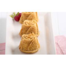 Bageform til muffins, 6 roser