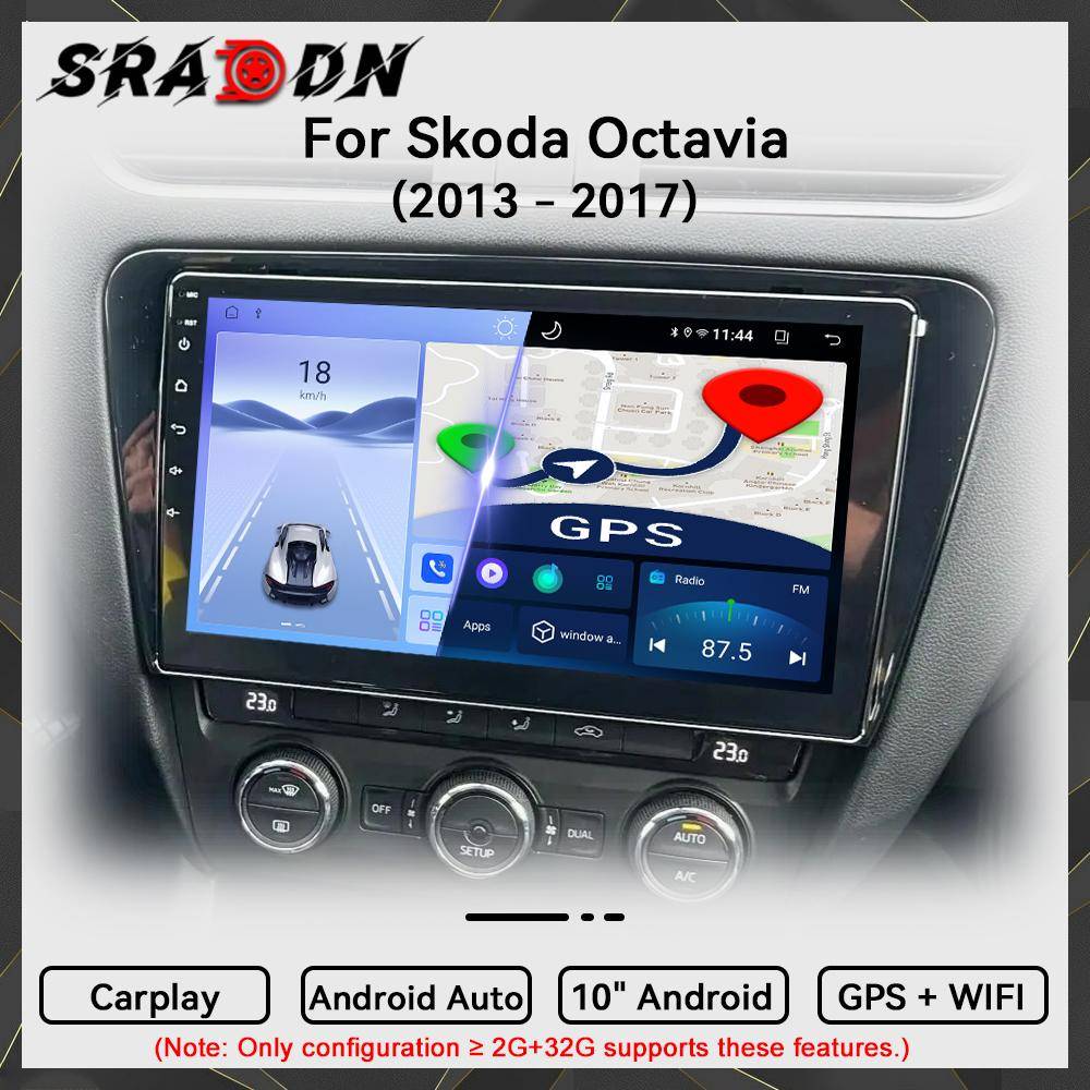 For Skoda Octavia 3 2013 - 2018 Android Car Radio Multimedia Video Player Navigation GPS Carplay Touch Screen Auto Stereo Intelligent Systems