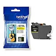 Brother LC-421XLY Tintenpatrone – Gelb für DCP-J1050DW, DCP-J1140DW, MFC-J1010DW, XL