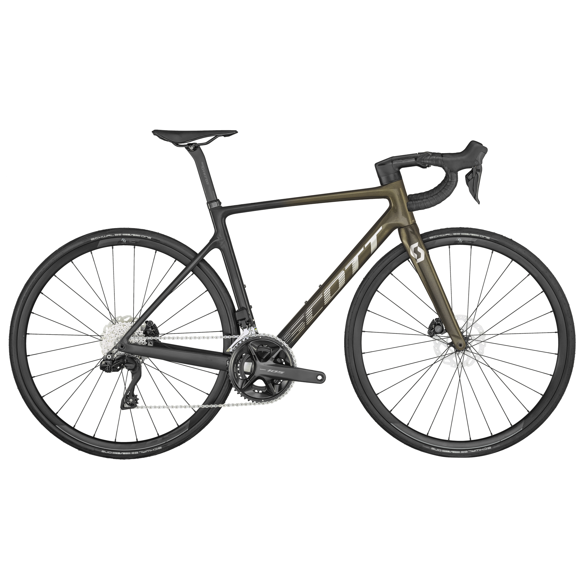 Scott Addict RC 40 2024 - Shimano 105 Di2 12sp - Syncros RP2.0 - 028 / XL58 / Candy Yellow Flakes