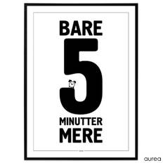 Plakat - Gamer - Bare 5 minutter mere