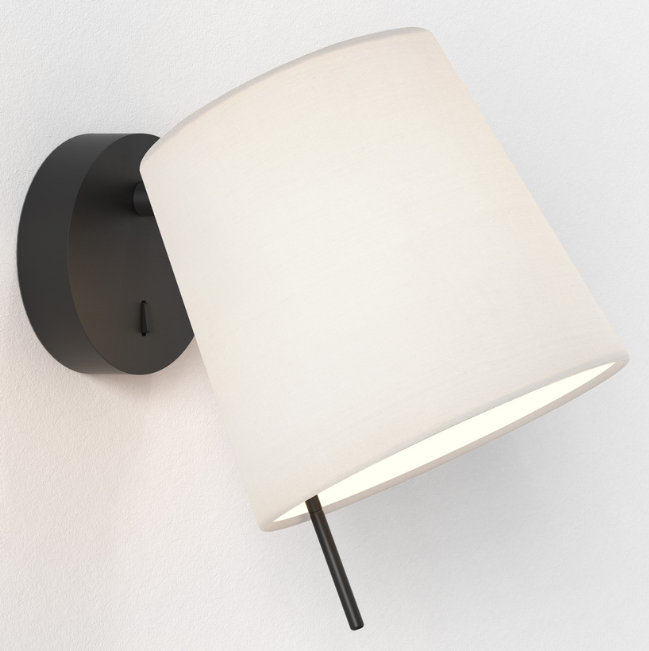 Mitsu væglampe fra Astro Lighting - Mat sort / Hvid