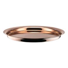 ALESSI, Home, unisex, Orange, ONE SIZE, Kobber Serveringsbakke