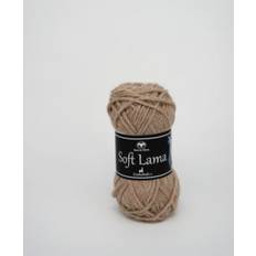 Soft Lama Beige/Svart -22 Garntorget Svarta Fåret