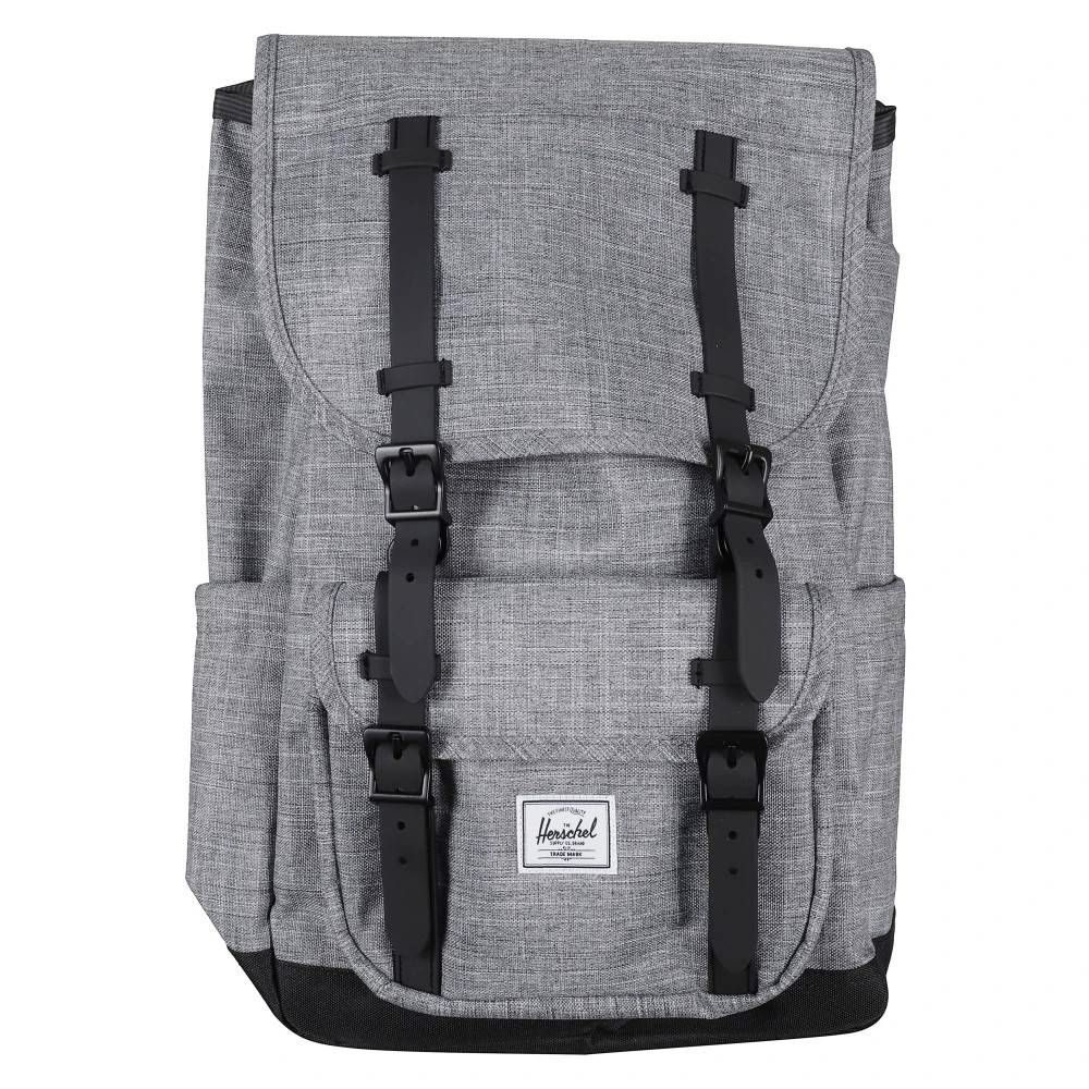 Herschel Grå Little America Mid Rygsæk - Tasker - Herre - Grå - ONE SIZE - Uld