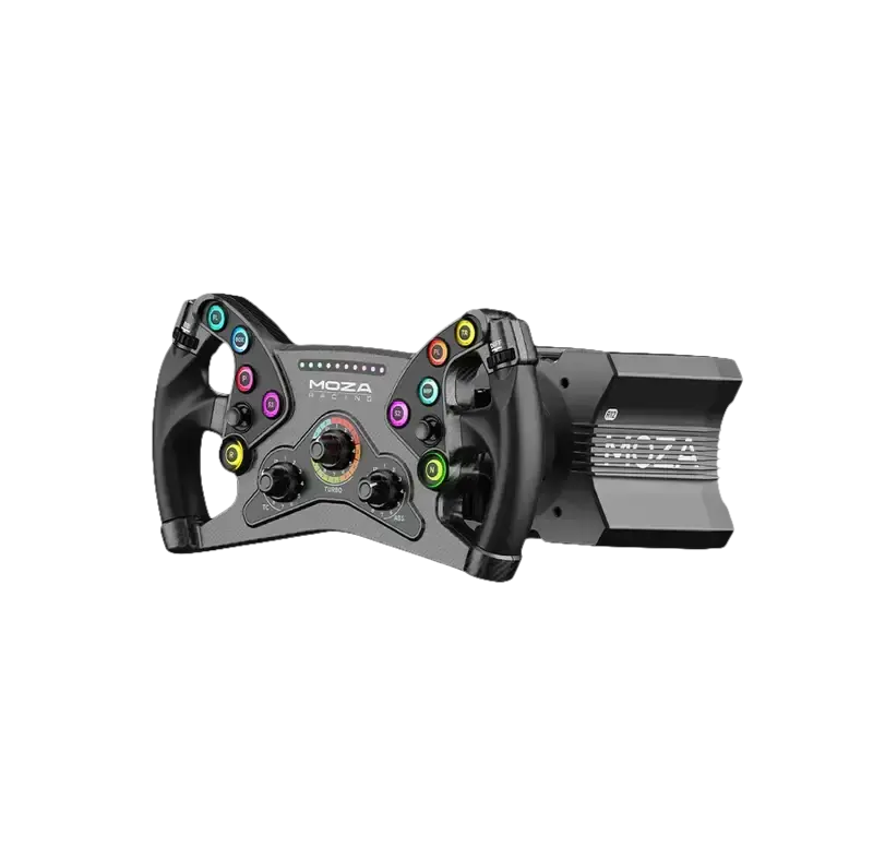 MOZA Racing R12 Direct Drive Wheel Base - V2 + KS Steering Wheel - Bundle
