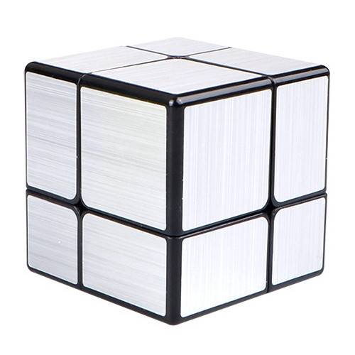 QiYi 2x2 Mirror Cube Silver - Professorterning