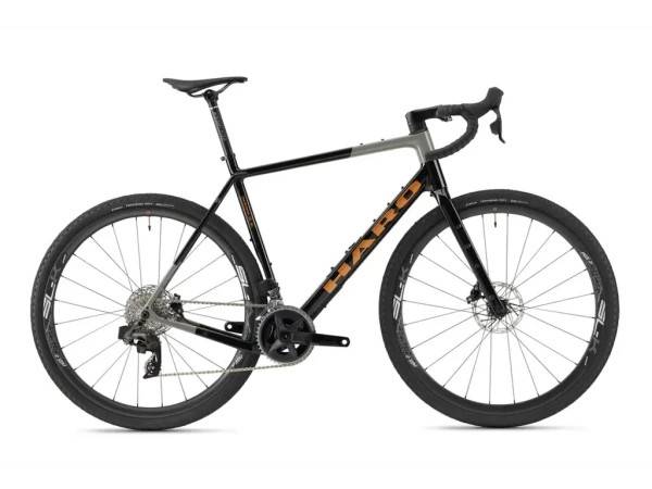 Haro Buzzard Carbon 1 Gravelcykel Gloss Jet Black/Grey/Copper - Cykelstørrelse 59 cm