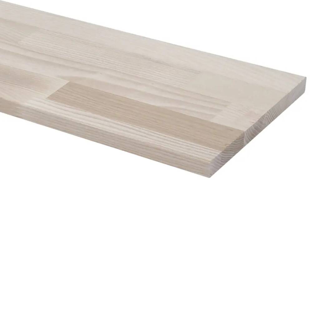 Wallmann hylde massiv ask ubehandlet 18x2000x300 mm