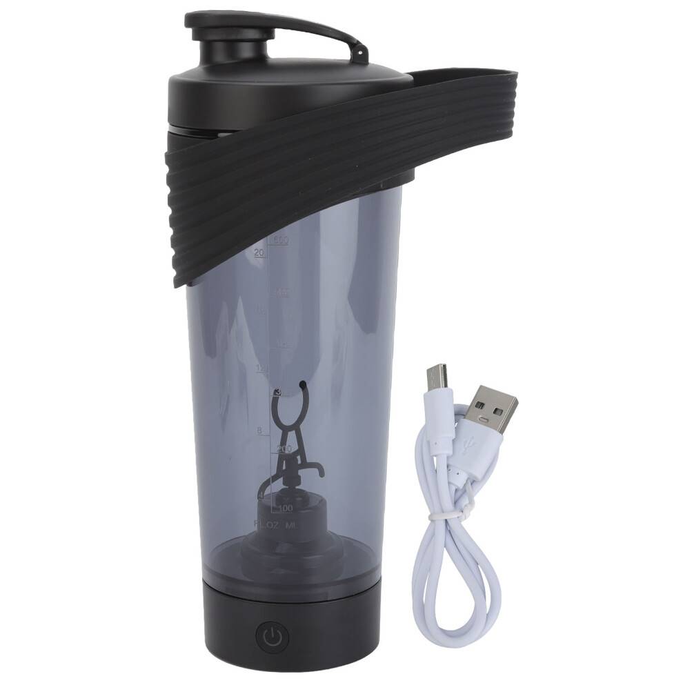Bærbar blender, Upgrade6Blades sikrer nem rengøring efter blanding af dine yndlingsdrikke, perfekt til din livsstil på farten, sort