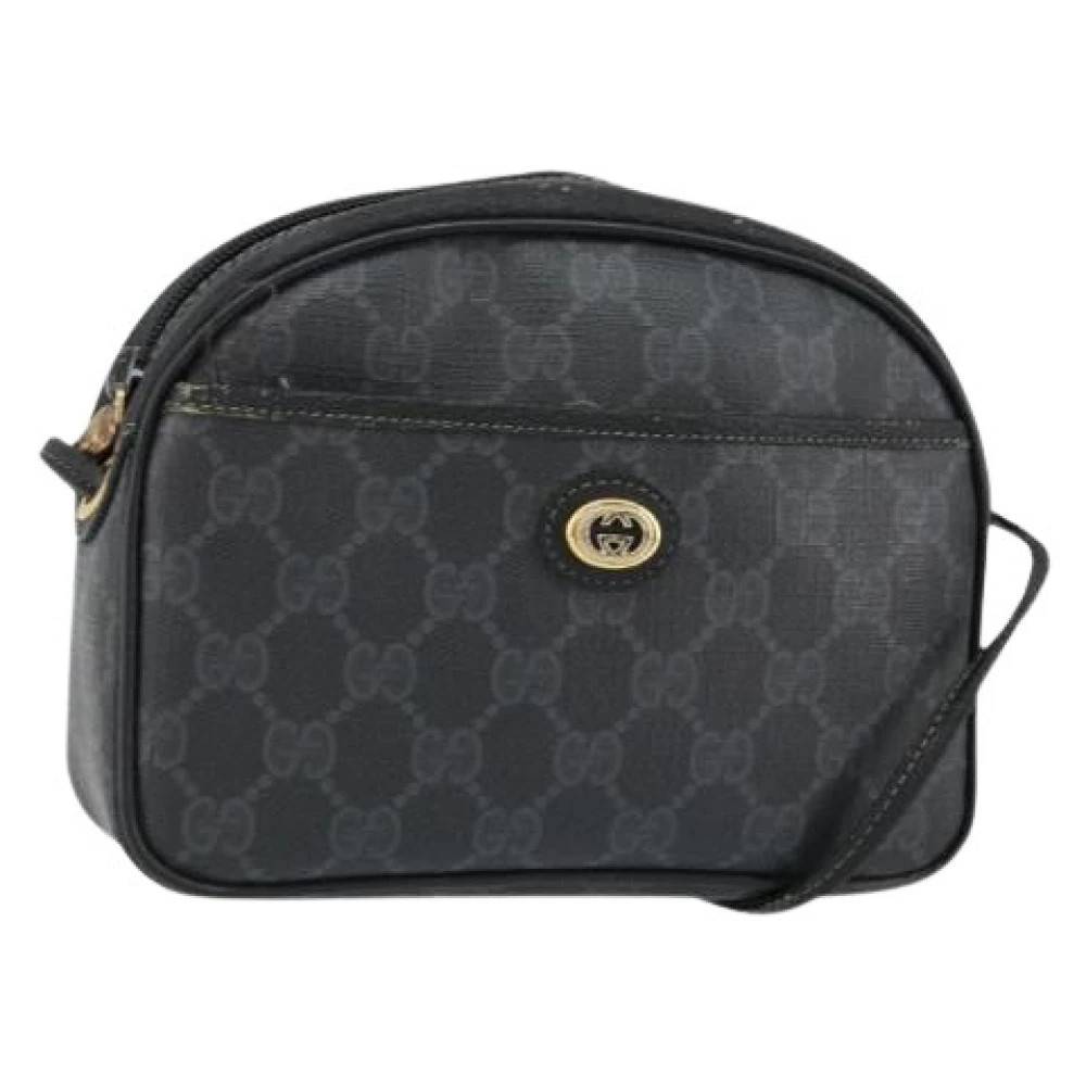 Gucci Vintage Pre-owned Plastic Cross Body Bag - Vintage - Dame - Sort - ONE SIZE - Tyl