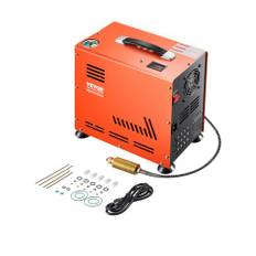 VEVOR PCP luftkompressor 800W dubbelcylindrig PCP luftpistolkompressor 4500PSI/30Mpa