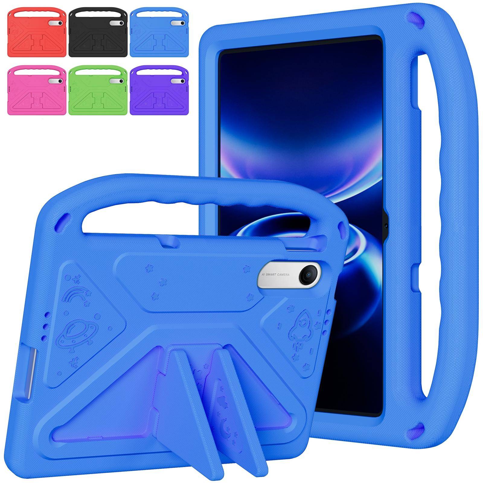 EVA Stand Case for Redmi Pad 2 SE 9.7 inch Poco Pad C1 Kids Handle Kickstand Tablet Cover for Redmi Pad 2 9.7  Shell grön
