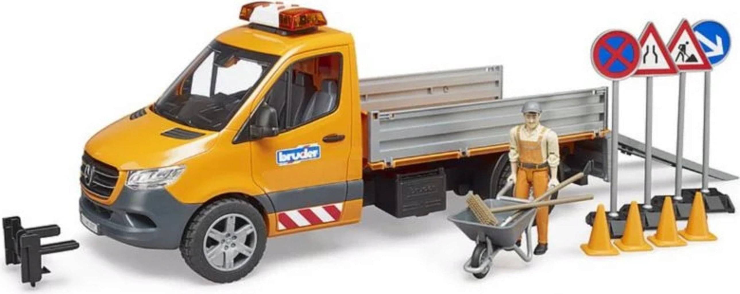 Bruder MB Sprinter Kommunal med Förare och Tillbehör