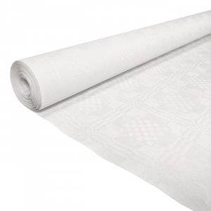 Bordsduk - Papper - Vit - 119 cm bred - 100 meter