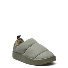 adidas Originals PUFFYLETTE J - Sportskor - OLISTR/OLISTR/CBLACK / green