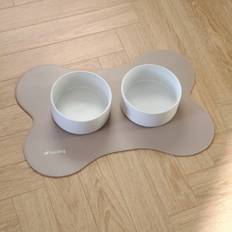 Nordog Placemat // Vandtæt underlag til hundeskåle (cappuccino)